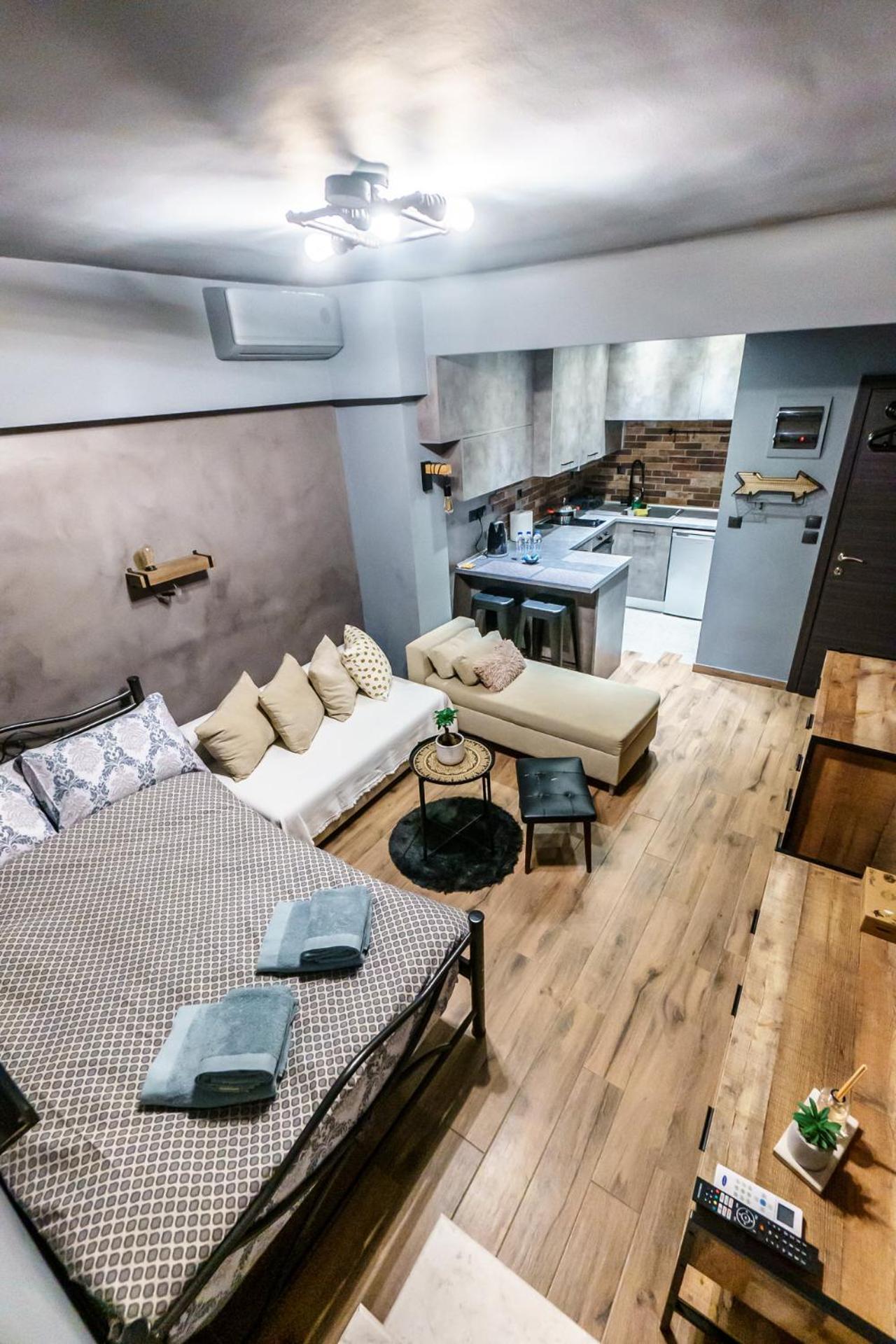 Happiness Studio With Terrace. Saloniki Zewnętrze zdjęcie